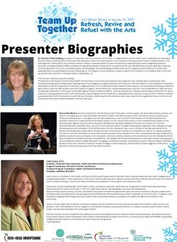Presenter Biographies - Campus at Plymouth State University