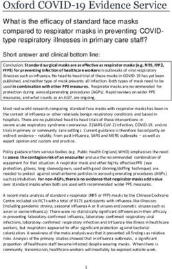 Oxford COVID-19 Evidence Service - CEBM