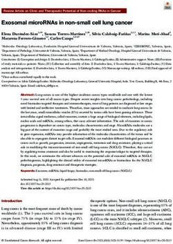 Exosomal microRNAs in non-small cell lung cancer