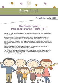 The Smith Family Personal Finance Portal (PFP)