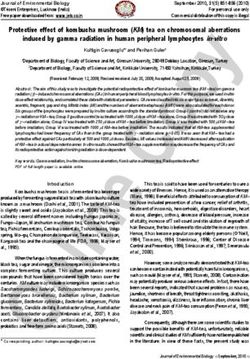 Protective effect of kombucha mushroom (KM) tea on chromosomal aberrations induced by gamma radiation in human peripheral lymphocytes in-vitro