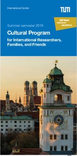 Cultural Program for International Researchers, Families, and Friends - TUM International Center