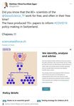 Science in Pandemic Mode: The Strange Case of the Swiss National COVID-19 Science Task Force - Re-Check