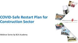 COVID-Safe Restart Plan for Construction Sector - Webinar Series by BCA Academy - BCA ...