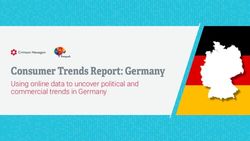 Consumer Trends Report: Germany - Using online data to uncover political and commercial trends in Germany - Braingraph