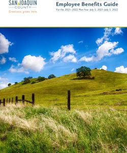 Employee Benefits Guide - For the 2021-2022 Plan Year: July 5, 2021-July 3, 2022