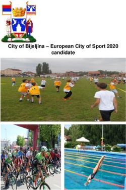 City of Bijeljina - European City of Sport 2020 candidate - Grad Bijeljina