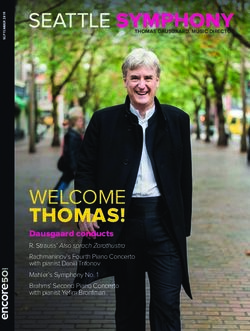 WELCOME THOMAS! - Encore Spotlight