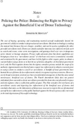 Policing the Police: Balancing the Right to Privacy Against the Beneficial Use of Drone Technology