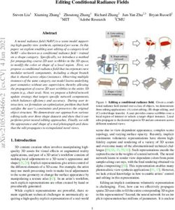 Editing Conditional Radiance Fields