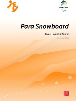 Para Snowboard Team Leaders' Guide - December 2021