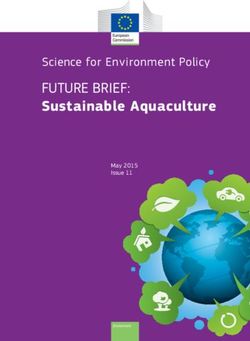 FUTURE BRIEF: Sustainable Aquaculture - Science for Environment Policy