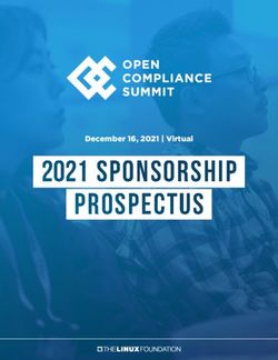 2021 SPONSORSHIP PROSPECTUS - December 16, 2021 | Virtual - Linux Foundation Events