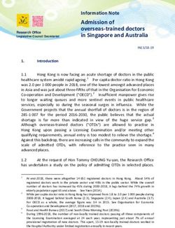 Admission of overseas-trained doctors in Singapore and Australia