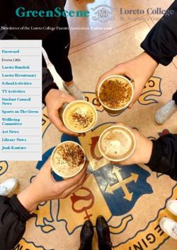 GREENSCENE - LORETO COLLEGE, ST ...