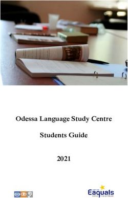 Odessa Language Study Centre Students Guide 2021