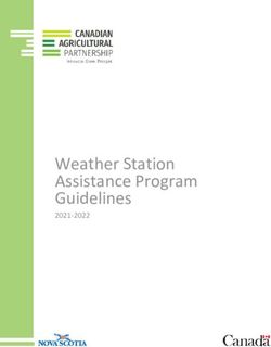 Weather Station Assistance Program Guidelines 2021-2022 - Government ...