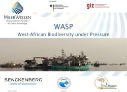 WASP West-African Biodiversity under Pressure - Freiwald & Lundalf 2010 - MeerWissen