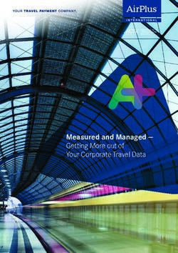 Measured and Managed-Getting More out of Your Corporate Travel Data