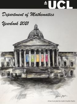Department of Mathematics Yearbook 2021 - Artwork provided by student Sophia Dryden - University ...