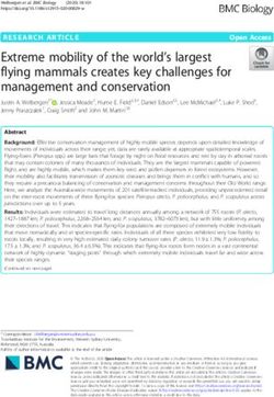 Extreme mobility of the world's largest flying mammals creates key challenges for management and conservation - BMC Biology