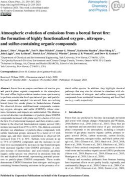 Atmospheric evolution of emissions from a boreal forest fire: the formation of highly functionalized oxygen-, nitrogen-, and sulfur-containing ...