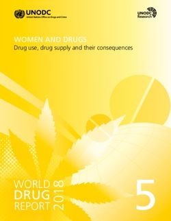 DRUG WORLD 8 - WOMEN AND DRUGS - United Nations Office on Drugs and Crime
