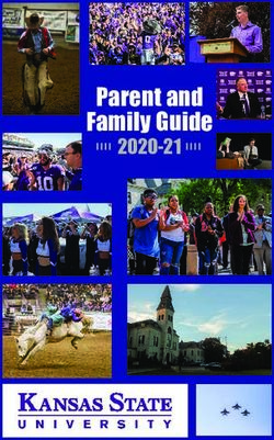Parent and Family Guide 2020-21 - Collegian Media Group