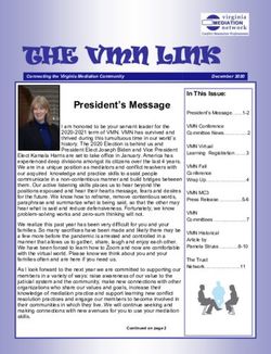 THE VMN LINK - Virginia Mediation Network