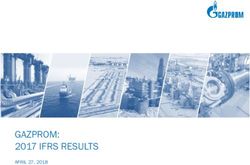 GAZPROM: 2017 IFRS RESULTS - APRIL 27, 2018