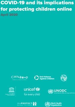 COVID-19 and its implications for protecting children online - April 2020 - Unicef