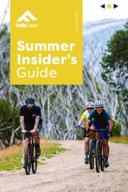 Summer Insider's Guide - Falls Creek