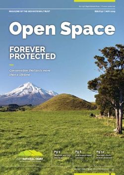 Open Space FOREVER PROTECTED - QEII National Trust