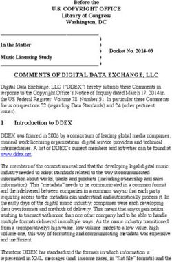COMMENTS OF DIGITAL DATA EXCHANGE, LLC