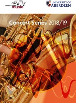 Concert Series 2018/19 - University of Aberdeen