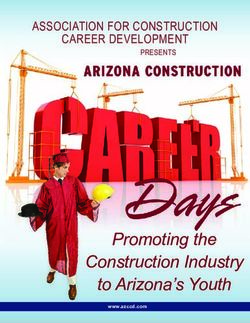 Promoting the Construction Industry to Arizona's Youth - ASSOCIATION FOR CONSTRUCTION CAREER DEVELOPMENT