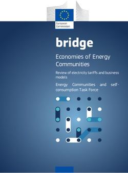 Bridge Economies of Energy Communities - Energy Communities and self-consumption Task Force - European Commission