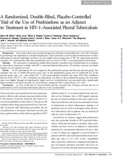 A Randomized, Double-Blind, Placebo-Controlled Trial of the Use of Prednisolone as an Adjunct to Treatment in HIV-1-Associated Pleural Tuberculosis
