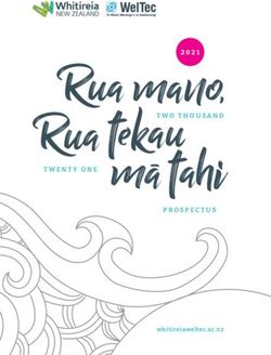 Rua mano tekauTWO THOUSAND - TWENTY ONE - Whitireia and WelTec