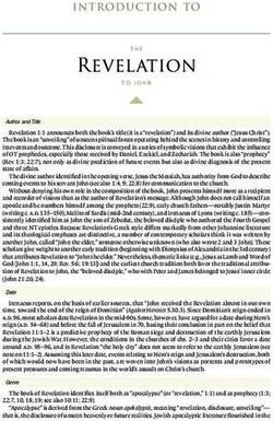 Revelation IntroductI on to