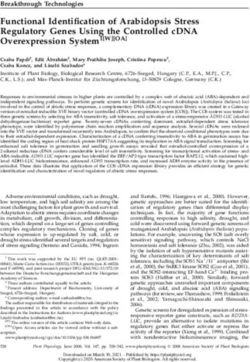 Functional Identification of Arabidopsis Stress Regulatory Genes Using the Controlled cDNA Overexpression System1 W OA