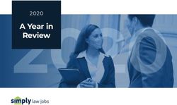 A Year in Review 2020 - Simply Law Jobs Blog
