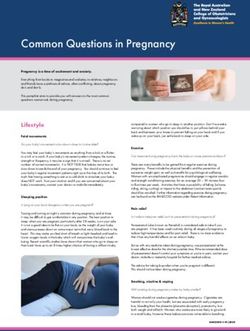 Common Questions in Pregnancy - RANZCOG