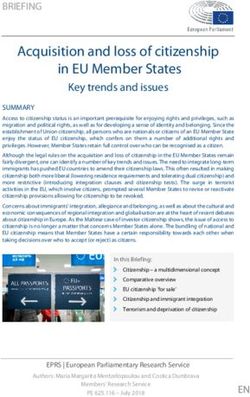 Acquisition and loss of citizenship in EU Member States - European ...