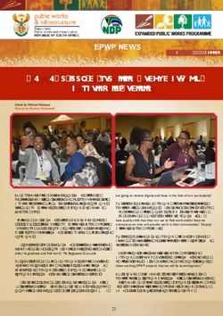 EPWP to look at providing graduates with experiential training