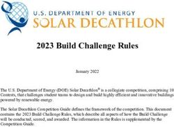 2023 Build Challenge Rules - Solar Decathlon