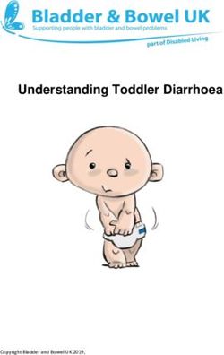 Understanding Toddler Diarrhoea - Bladder & Bowel UK