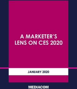 A MARKETER'S LENS ON CES 2020 - JANUARY 2020