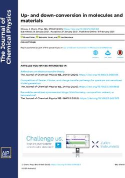 Up- and down-conversion in molecules and materials - LMPV