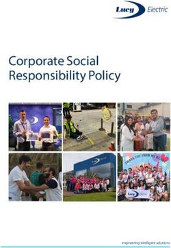 Corporate Social Responsibility Policy - engineering intelligent solutions - AWS